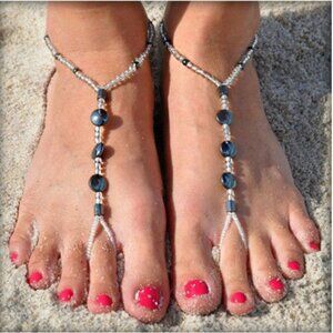 Hematite Sun Sandals Size 7 - 8